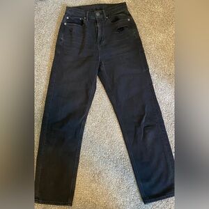 American Eagle Black Denim 90s Boyfriend Jeans